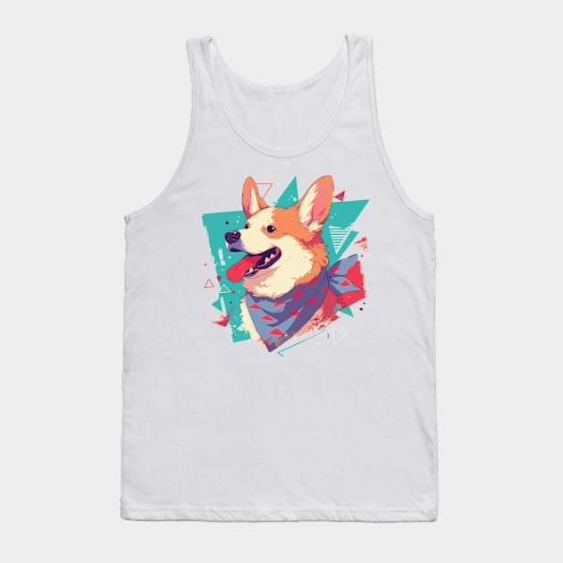 corgi Tank Top by peterdoraki